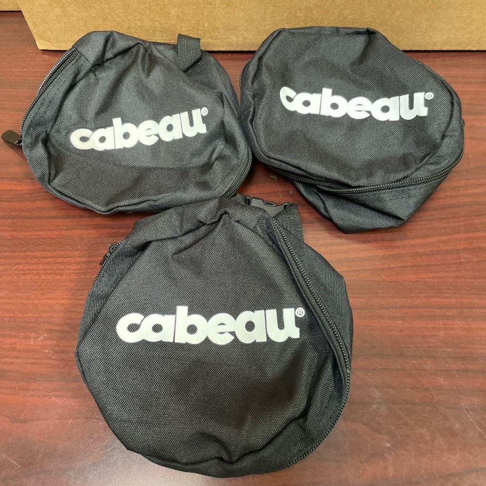Cabeau Black Travel Neck Pillow CARRY CASE ( Bag Only ) No Pillow Set Of 3